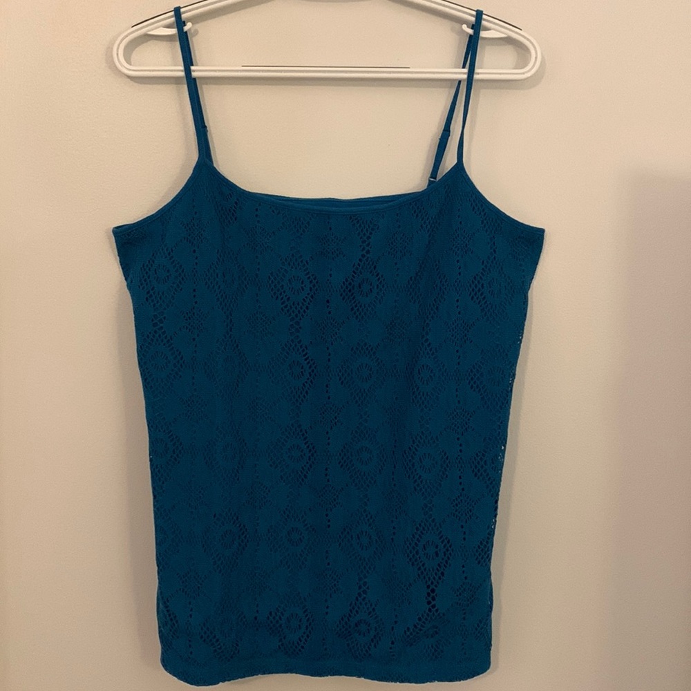 Ann Taylor Crocheted Top